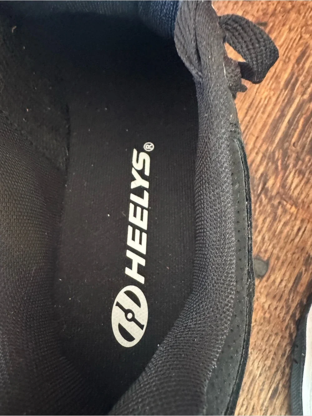Heelys Black and White Kids Sneaker with Wheel